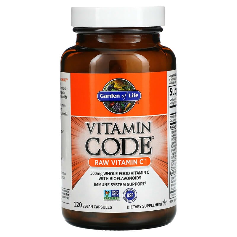 Garden Of Life Vitamin Code - Raw Vitamin C 120 vcaps