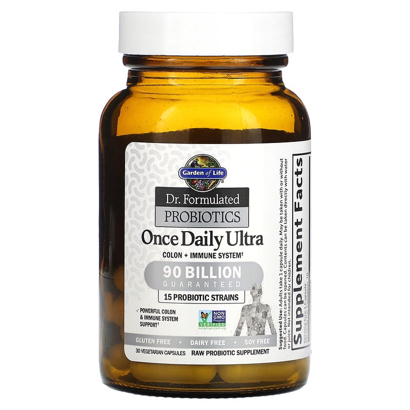 Garden Of Life Dr. Formulated Probiotics - Once Daily Ultra 90 Billion 30 vcaps