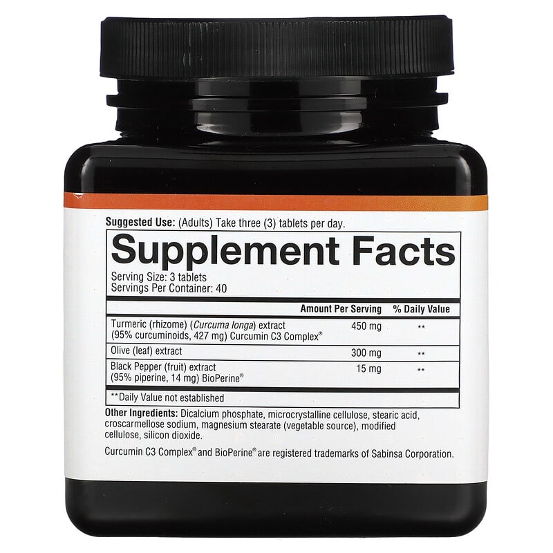 YouTheory Turmeric 120 tabs