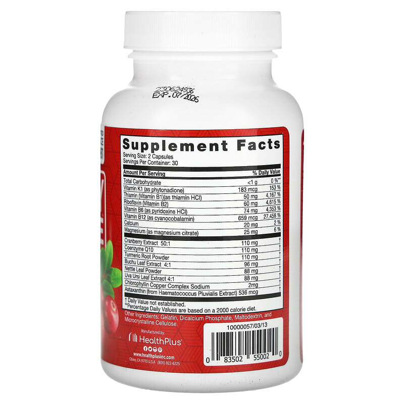 Health Plus Kidney Cleanse 60 caps