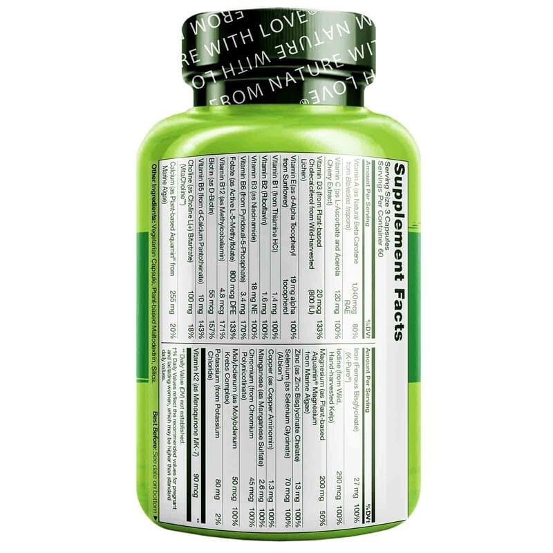 Naturelo Prenatal Multivitamin 180 vcaps