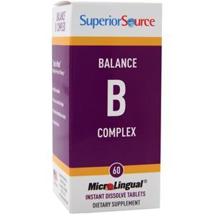 Superior Source MicroLingual Balance B Complex 60 tabs
