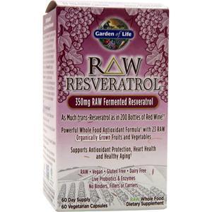 Garden Of Life Raw Resveratrol 60 vcaps