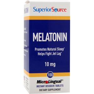Superior Source Melatonin (10mg) 100 tabs