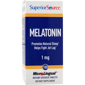 Superior Source Melatonin (1mg) 100 tabs