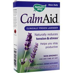 Nature's Way CalmAid - Clinically Proven Lavender 30 sgels