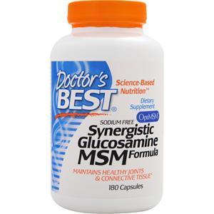Doctor's Best Synergistic Glucosamine MSM Formula 180 caps