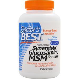 Doctor's Best Synergistic Glucosamine MSM Formula  180 caps