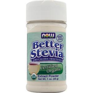 Now Organic Stevia Extract - Powder 1 oz