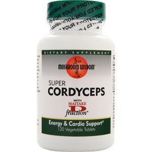 Mushroom Wisdom Super Cordyceps 120 tabs