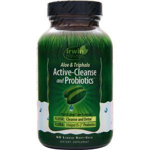 Irwin Naturals Active-Cleanse and Probiotics 60 sgels