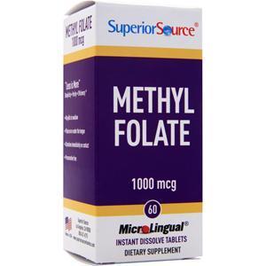 Superior Source Methyl Folate (1000mcg) 60 tabs