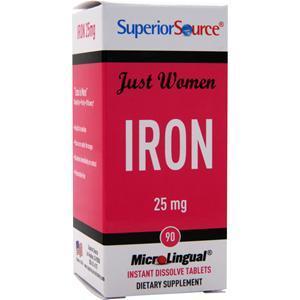 Superior Source Just Women - Iron (25mg) 90 tabs