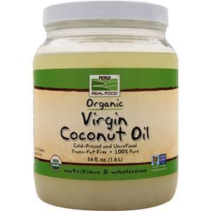 Now Virgin Coconut Oil (Certified Organic) 54 fl.oz