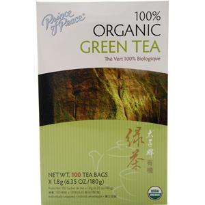 Prince of Peace Green Tea - 100% Organic 100 pckts