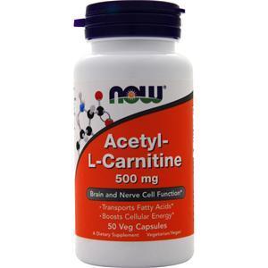 Now Acetyl-L Carnitine (500mg) 50 caps