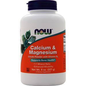 Now Calcium & Magnesium 8 oz
