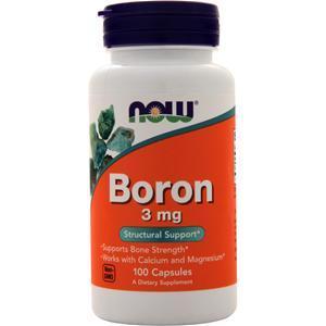 Now Boron (3mg) 100 caps