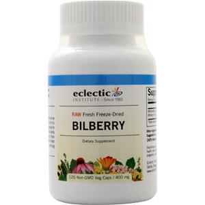 Eclectic Institute Fresh Raw Freeze-Dried American Bilberry 120 vcaps