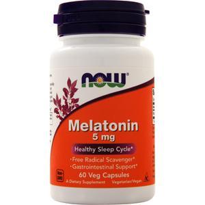 Now Melatonin (5mg) 60 vcaps