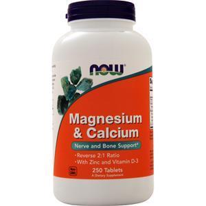 Now Magnesium & Calcium 250 tabs