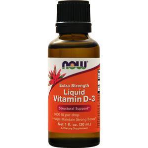 Now Vitamin D3 Liquid (1,000IU) 1 fl.oz