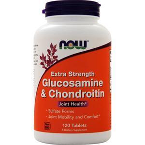 Now Extra Strength Glucosamine & Chondroitin 120 tabs