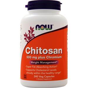 Now Chitosan (500mg) 240 vcaps