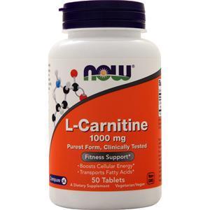 Now L-Carnitine (1000mg) 50 tabs