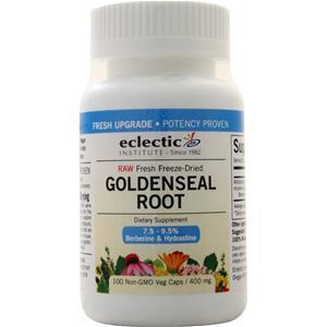 Eclectic Institute Fresh Freeze-Dried Goldenseal Root 100 vcaps