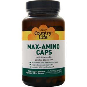 Country Life Max-Amino with B-6 180 vcaps