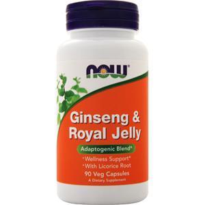 Now Ginseng & Royal Jelly 90 caps