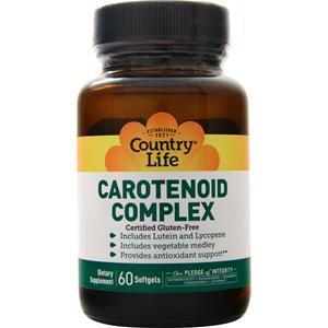 Country Life Carotenoid Complex 60 sgels