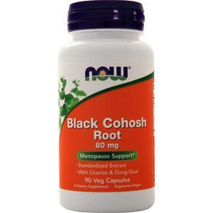 Now Black Cohosh Root (80mg) 90 caps