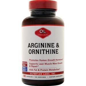 Olympian Labs Arginine & Ornithine 100 caps