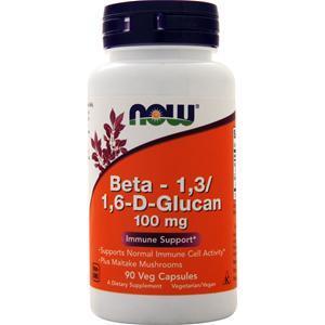 Now Beta-1,3/1,6-D-Glucan 90 vcaps
