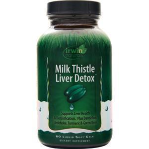 Irwin Naturals Milk Thistle Liver Detox 60 sgels
