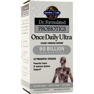 Garden Of Life Dr. Formulated Probiotics - Once Daily Ultra 90 Billion 30 vcaps