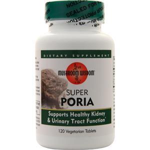 Mushroom Wisdom Super Poria 120 tabs