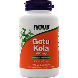 Now Gotu Kola (450mg) 100 vcaps