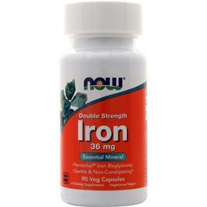 Now Iron - Double Strength (36mg) 90 vcaps