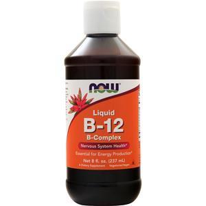 Now Liquid B-12 B-Complex 8 fl.oz