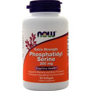 Now Phosphatidyl Serine (300mg) 50 sgels