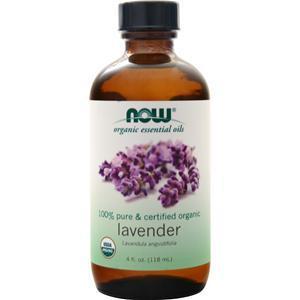 Now Certified Organic Lavender Oil 4 fl.oz