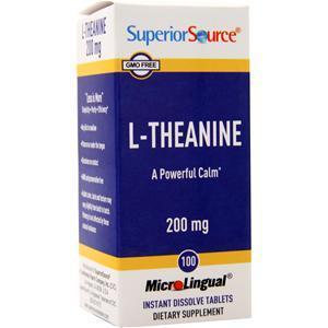 Superior Source L-Theanine (200mg) 100 tabs