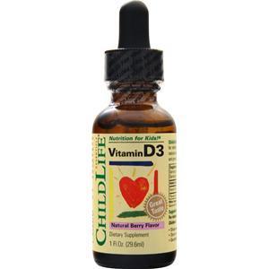 Childlife Liquid Vitamin D3 Natural Berry 1 fl.oz