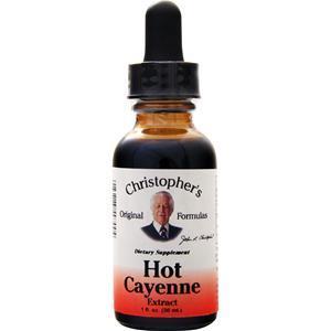Christopher's Original Formulas Hot Cayenne Liquid Extract (200,000 H.U.) 1 fl.oz