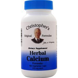 Christopher's Original Formulas Herbal Calcium Formula 100 vcaps