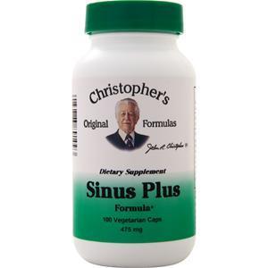 Christopher's Original Formulas Sinus Plus Formula 100 vcaps