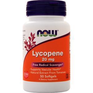 Now Lycopene (20mg) 50 sgels